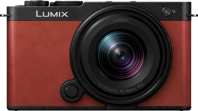 Panasonic Lumix S9 Kamerahus + 18-40/4.5-6.3 Crimson Red