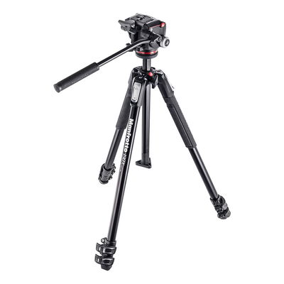 Manfrotto Stativkit Video MK190X3-2W 2-Vägs Aluminium