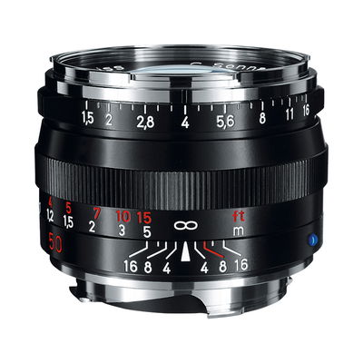 Zeiss C Sonnar T* 50mm f/1.5 ZM Black