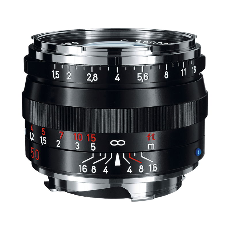 Zeiss C Sonnar T* 50mm f/1.5 ZM Black