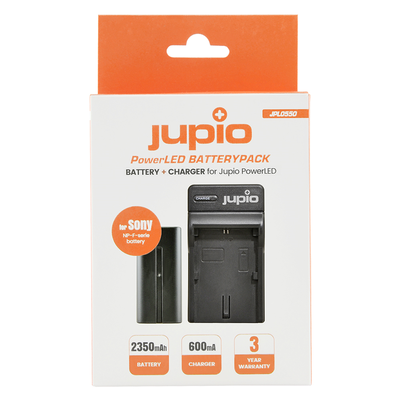 Jupio JPL0550 Batteri Sony NP-F550 + Laddare