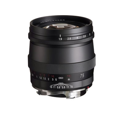 Voigtländer Ultron 75/1.9 M.C. VM Black