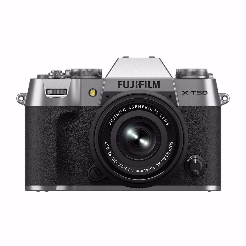 Fujifilm X-T50 Kamerahus + XC 15-45/3,5-5,6 Silver
