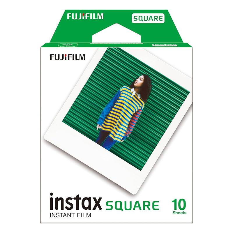 Fujifilm Instax Instant Film Square Färg 10-pack