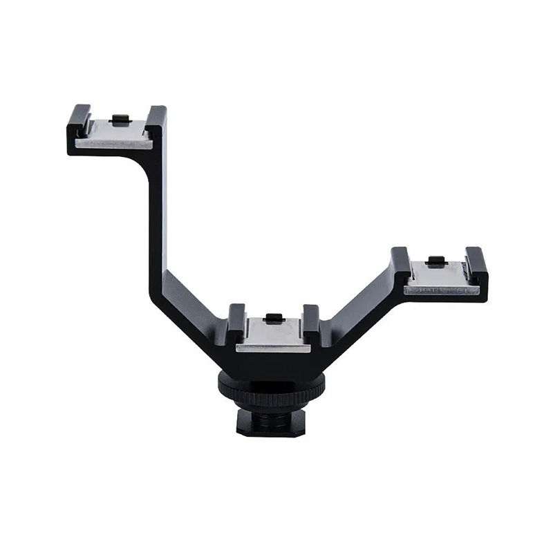 V-bracket med trippel tillbehörssko