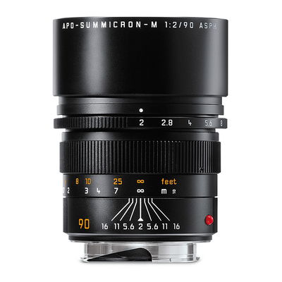Leica M 90/2,0 APO Summicron Svart (11884)