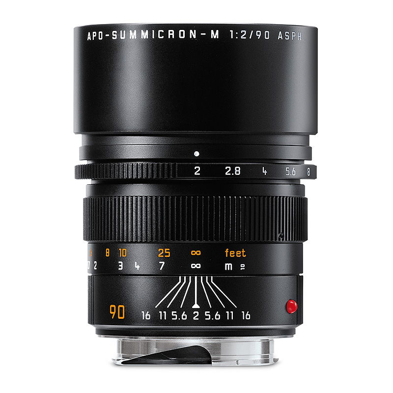 Leica M 90/2,0 APO Summicron Svart (11884)