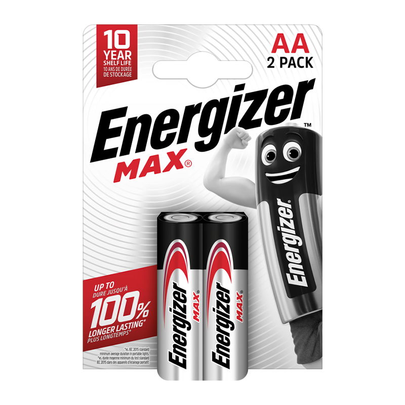 Energizer AA MAX 2 Pack