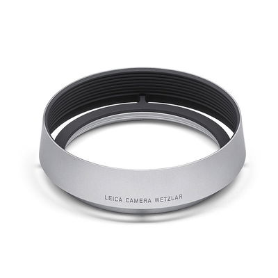 Leica Lens Hood Aluminium Silver Anodized Finish (19658)