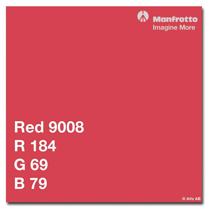 Lastolite Bakgrundspapper 2,75 X 11 M Red