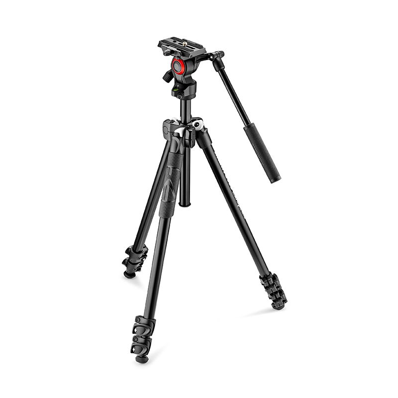 Manfrotto Stativkit Video 290 Light + 400AH Aluminium