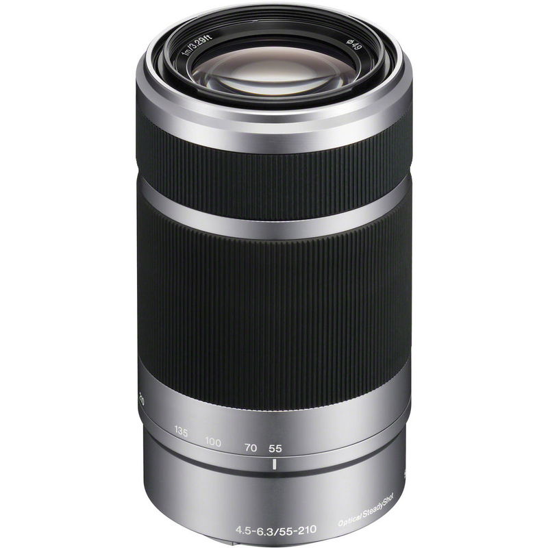 Sony E 55-210/4,5–6,3 OSS Silver