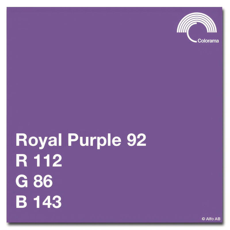 Colorama 2.72 X 11M Royal Purple