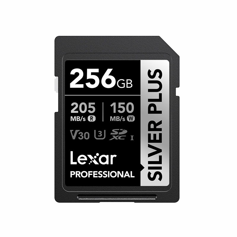 Lexar Pro Silver Plus 1066X SDXC UHS-I U3 (V30) R205/W100 256GB