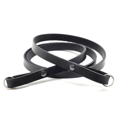 Kamerastockholm Läderrem 100cm Svart