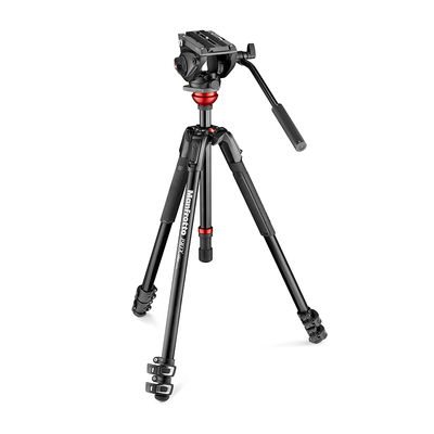 Manfrotto MT190X ALU + MVH500AH Kit