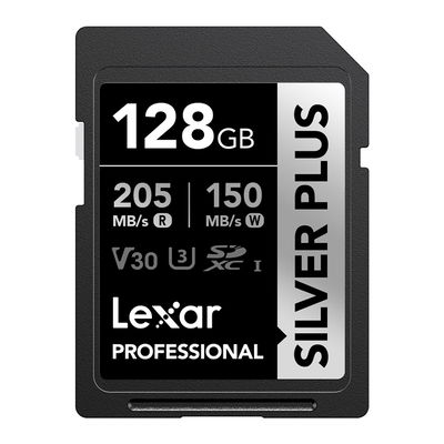 Lexar PRO Silver Plus 1066X SDXC UHS-I U3 (V30) R205/W100 128GB
