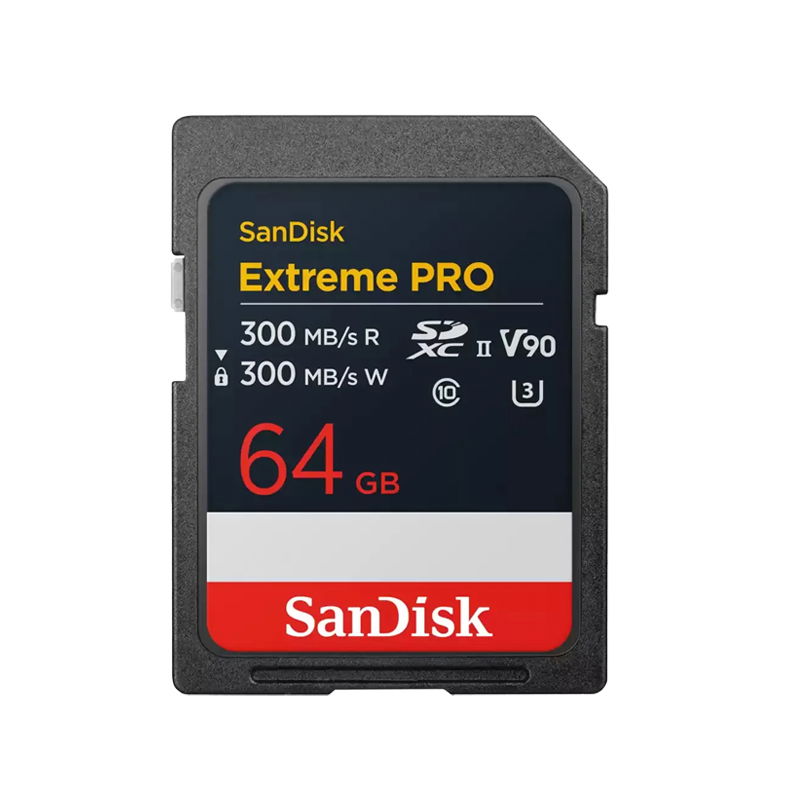 SanDisk SDXC Extreme Pro 64Gb 300Mb/S UHS-II V90