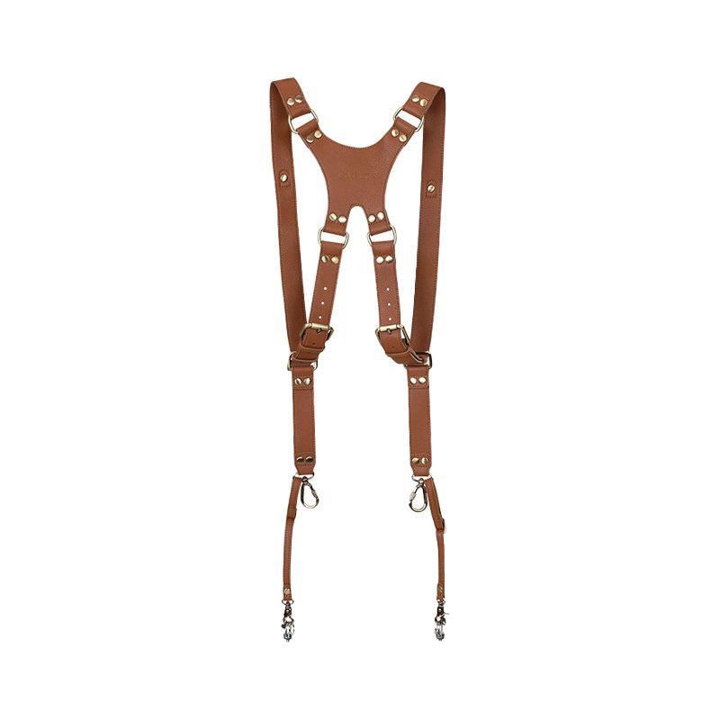 Loulex Double strap brun