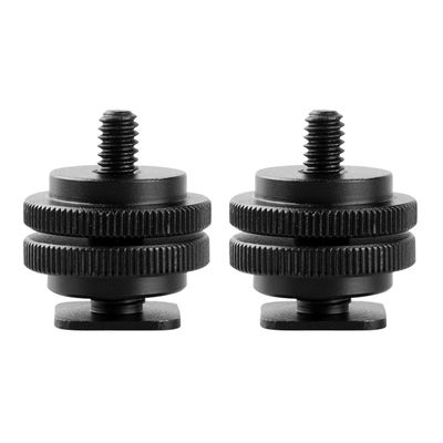 Smallrig 1631 Cold Shoe Adpt w/ 3/8" - 1/4" Thread