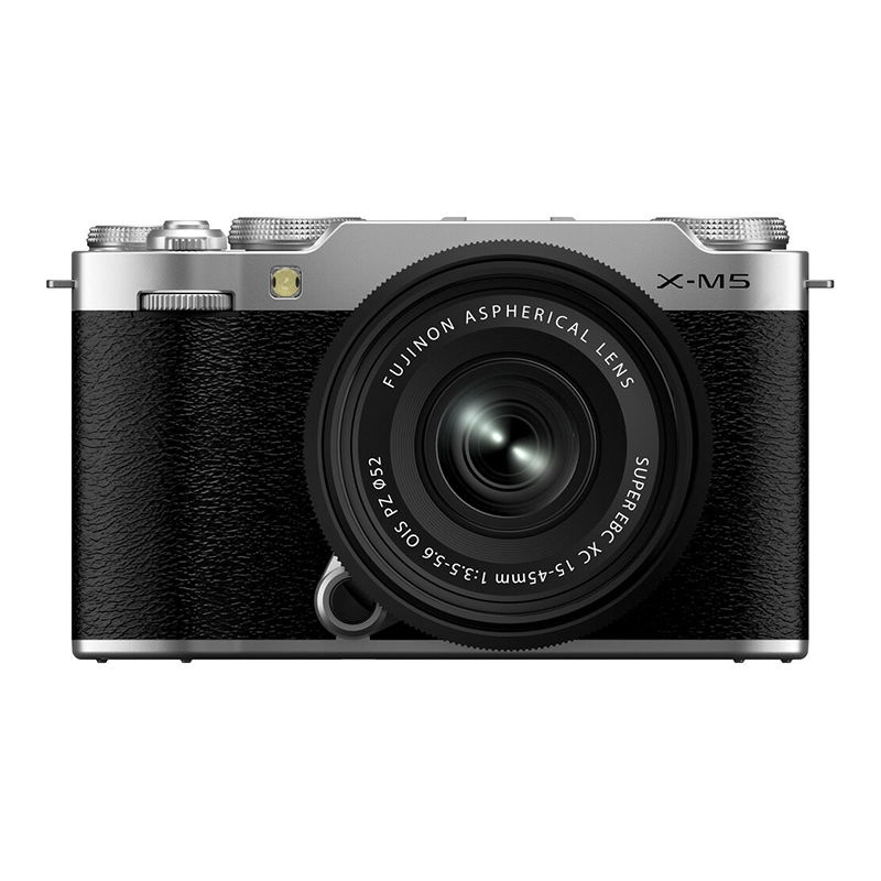 Fujifilm X-M5 Kamerahus + XF 15-45/3,5-5,6 Silver