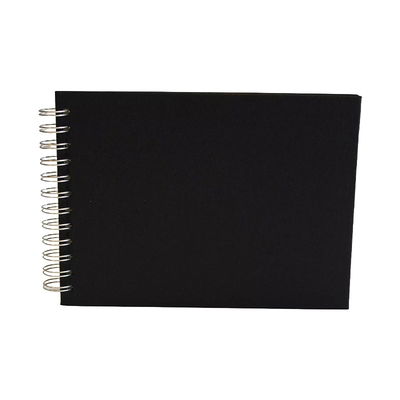Estancia Moments Spiralalbum Svart 17x23cm vita blad