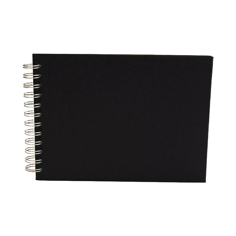 Estancia Moments Spiralalbum Svart 17x23cm vita blad