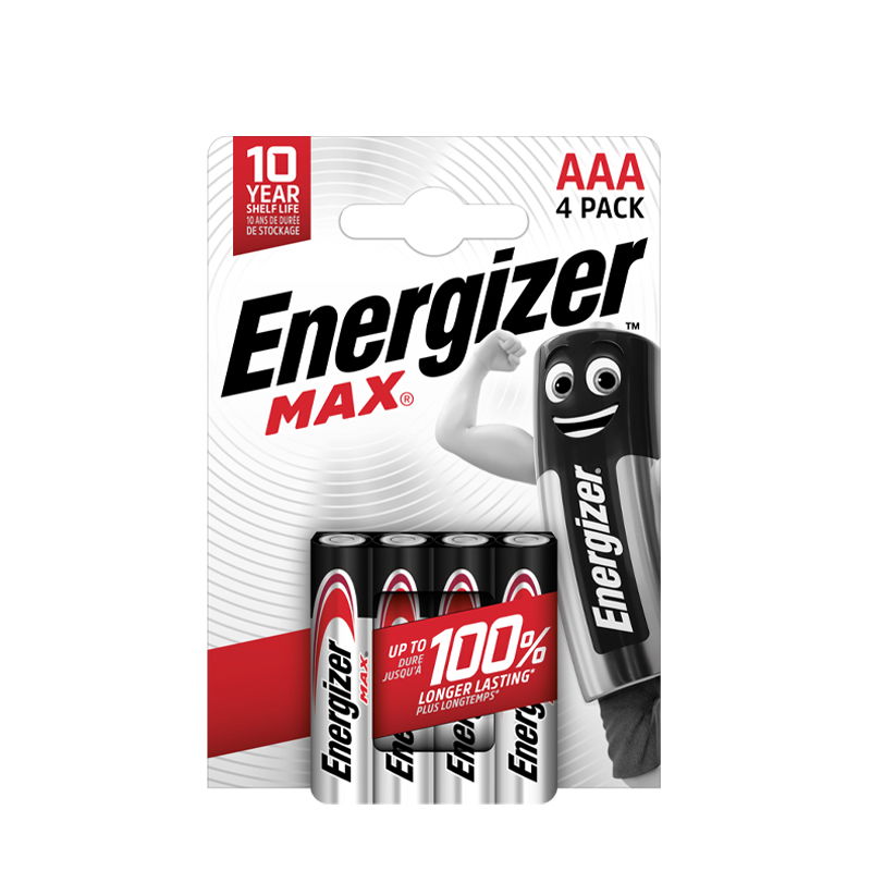 Energizer Max AAA 4-pack
