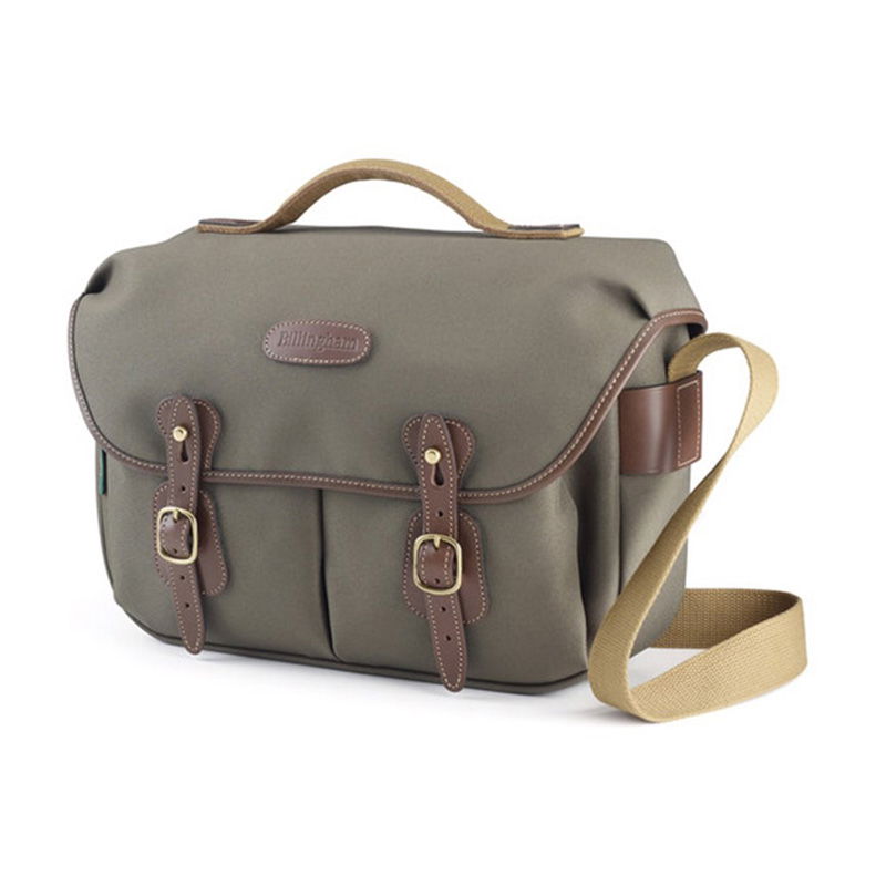 Billingham Hadley Pro Sage FibreNyte / Chocolate Leather