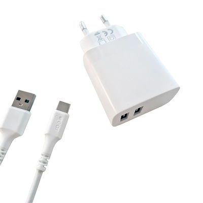 GEAR Travel Charger 3,4A USB-C To USB-A