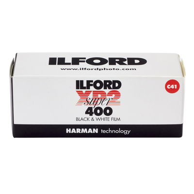 Ilford XP2 Super 400 120 Svart/vit C41