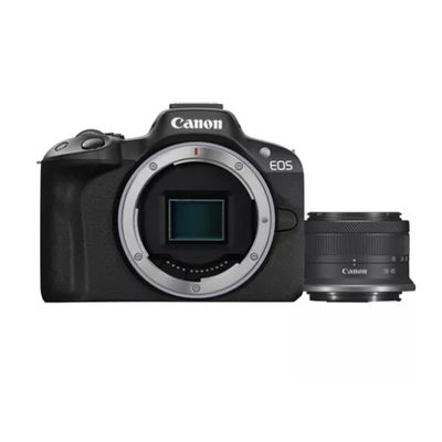 Canon EOS R50 Kamerahus + RF-S 18-45/4.5-6.3 IS STM