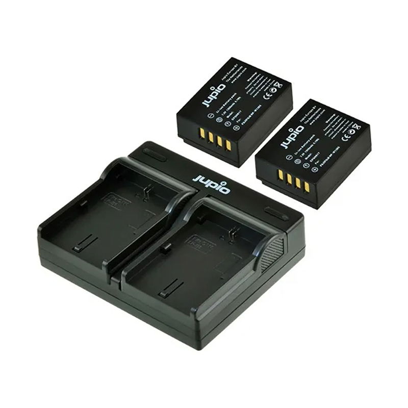 Jupio NP-W126s Dual charger + 2 batteri (CFU1001V2)