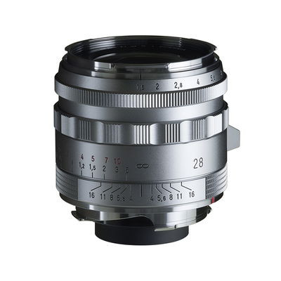 Voigtländer Nokton 28mm f/1.5 Type II VM ASPH Silver
