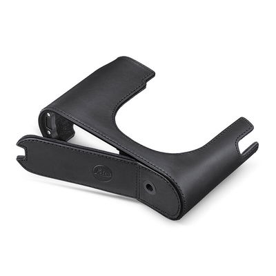 Leica Q3 Kameraskydd Svart Läder (19651)