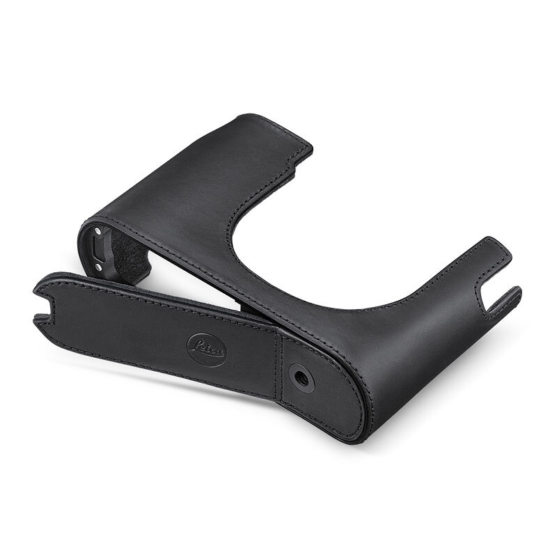 Leica Q3 Kameraskydd Svart Läder (19651)