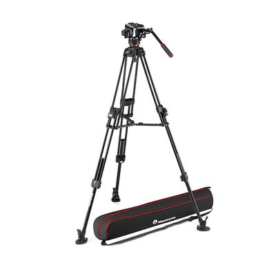 Manfrotto Stativkit Video 504X + 645 Fast Twin Aluminium