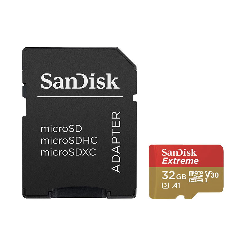 SanDisk MicroSDHC Extreme Pro 32GB 100MB/s A1 C10 V30 UHS-I