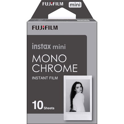 Fujifilm Instax Mini Monochrome Film 10-pack (Svart/Vit)