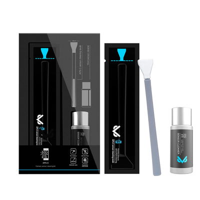 VSGO Sensor rengöringskit APS-C sensor / 12 st swab + 15 ml vätska