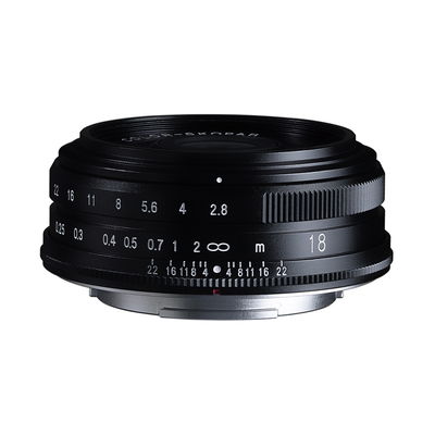 Voigtländer Color Skopar 18/2.8 ASPH XF-mount Svart