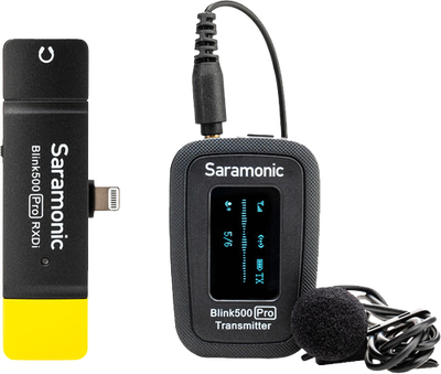 Saramonic Blink 500 Pro B3 2,4GHz wireless w/ Ligh