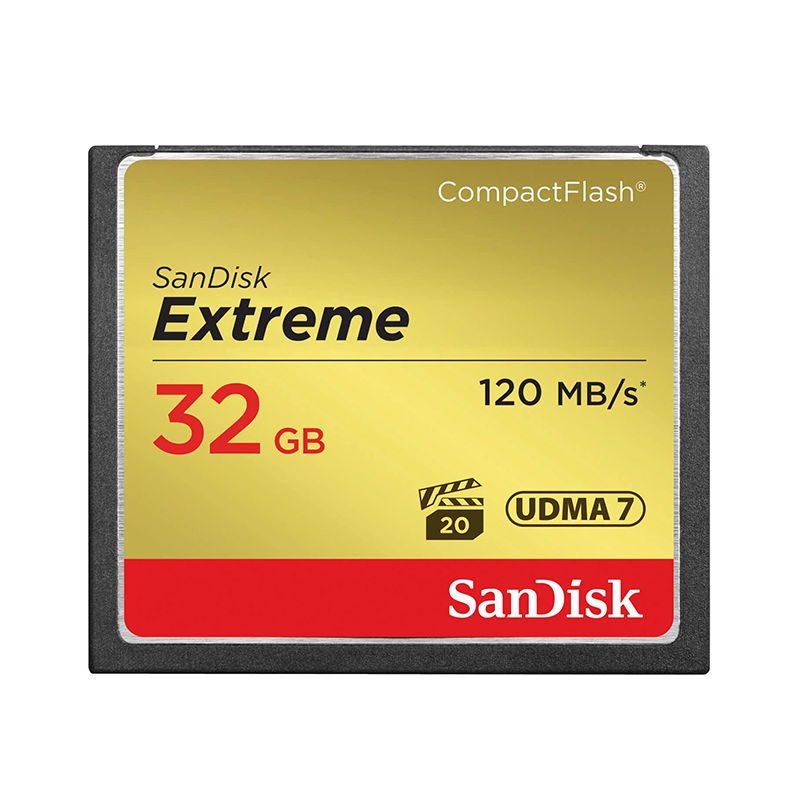 SanDisk Minneskort CF Extreme 32GB 120MB/s UDMA7