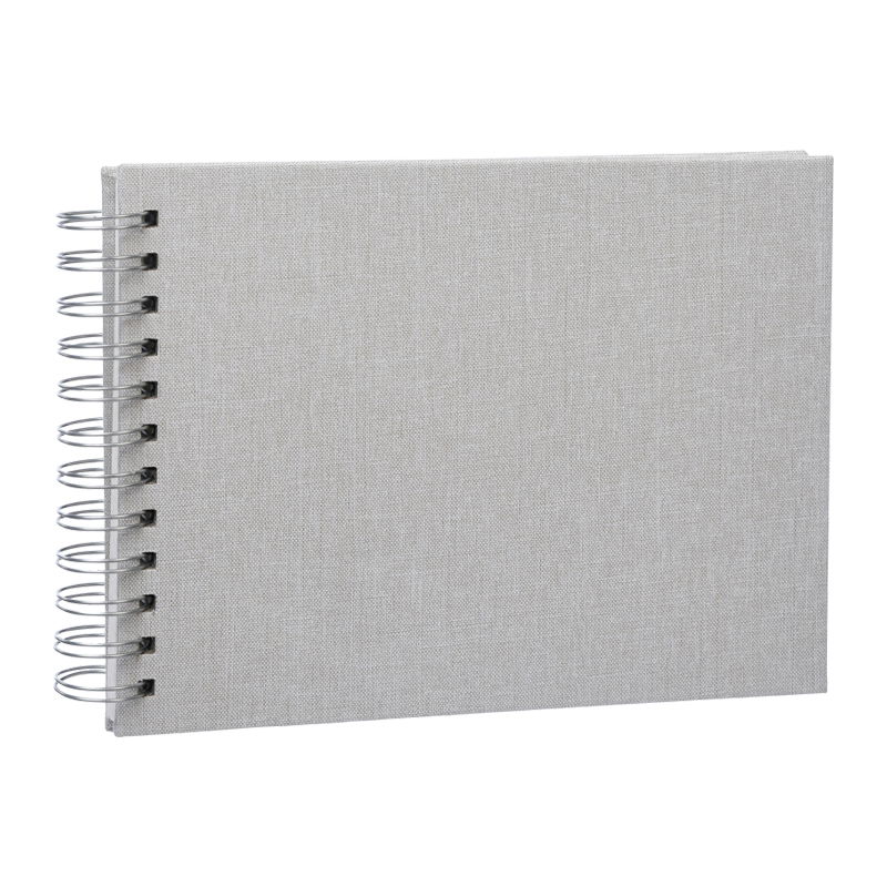 Focus Essence Spiralalbum 17x23 cm vita sidor Beige