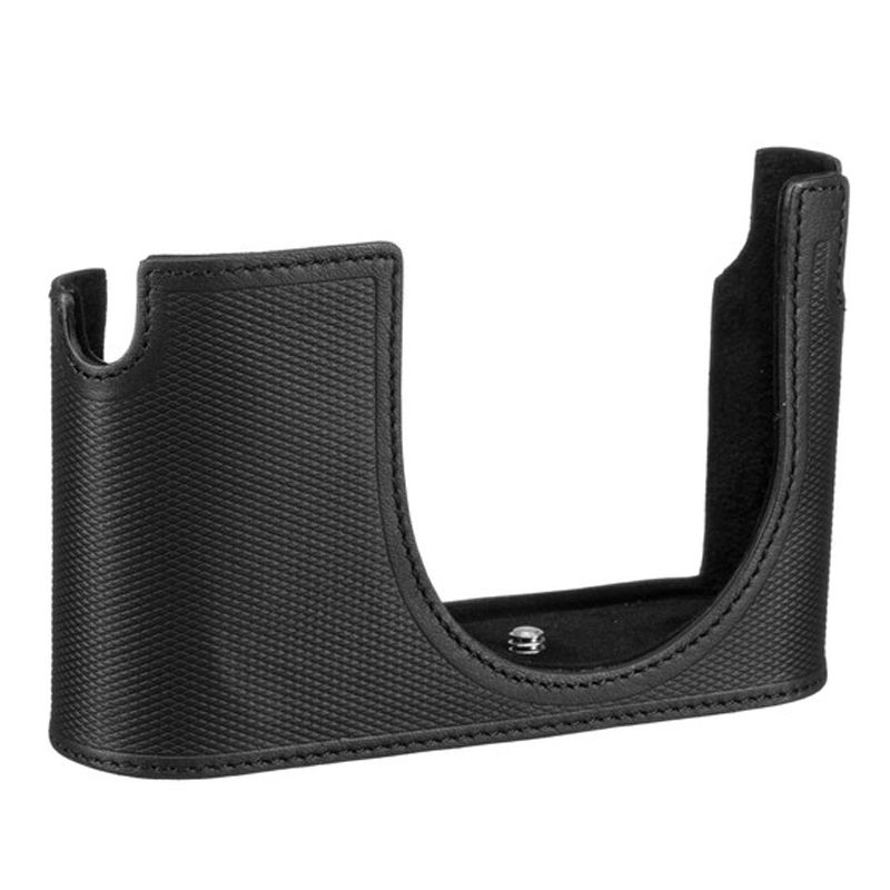 Leica Half Case Q2 Svart (19566)