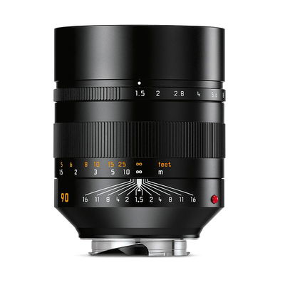 Leica M 90/1,5 Summilux ASPH. Svart (11678)