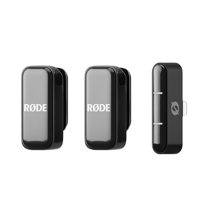 RØDE Wireless Micro (Lightning, Black) Ultra-Compact Wireless Mic System