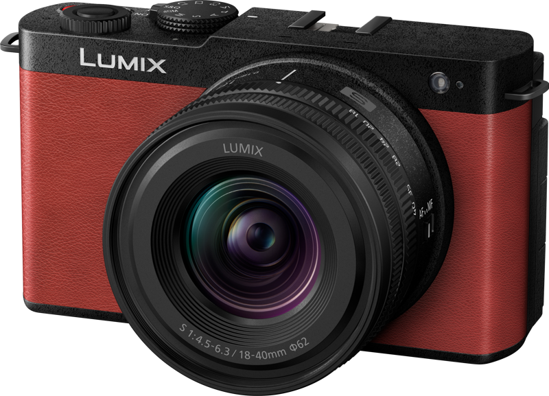 Panasonic Lumix S9 Kamerahus + 18-40/4.5-6.3 Crimson Red