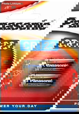 Panasonic Batteri Lithium 3V CR123 2-pack