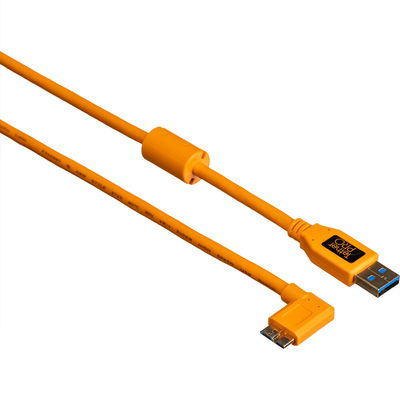 Tether Tools TetherPro USB 3.0 till Micro-B Vinklad Höger 4.6m
